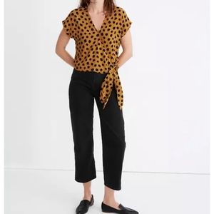 Madewell Tie Top xs - NEVER WORN